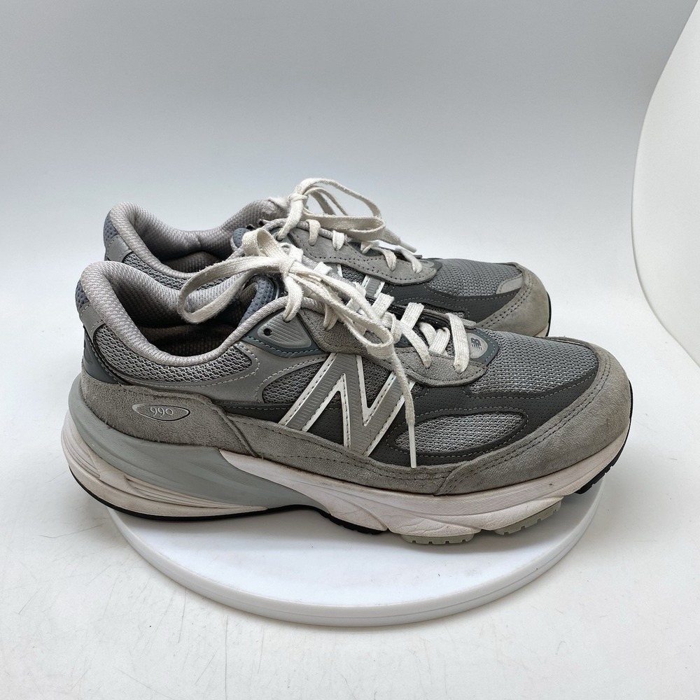 New Balance Sneakers Womens 9.5 D 990 V6 W990GL6 Gray Casual Athletic Gym Shoes